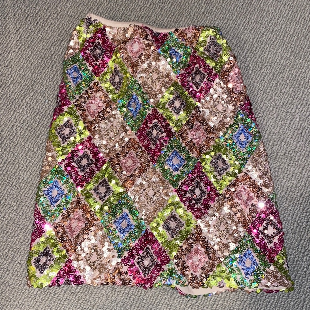 Sequin skirt